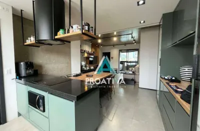 Apartamento com 2 dormitórios à venda, 100 m² - jardim - santo andré/sp