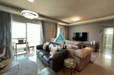 Apartamento com 3 dormitórios à venda, 130 m²- campestre - santo andré/sp
