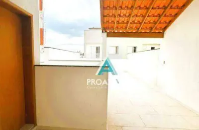 Cobertura com elevador 2 dormitórios à venda, 106 m² - vila curuçá - santo andré/sp
