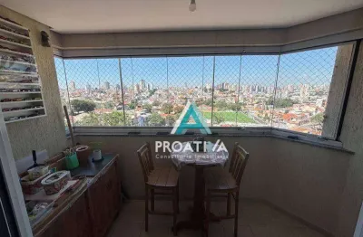 Apartamento com 2 dormitórios à venda, 76 m² - jardim santo antônio - santo andré/sp