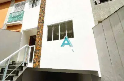 Sobrado com 3 dormitórios à venda, 136 m² por r$ 610.000,00 - parque das nações - santo andré/sp