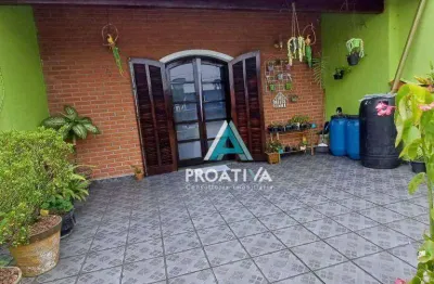 Sobrado com 4 dormitórios à venda, 205 m²- jardim marek - santo andré/sp
