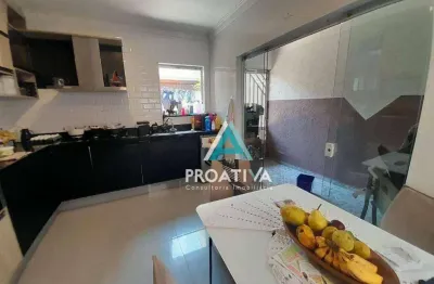 Sobrado com 3 dormitórios à venda, 125 m² - jardim las vegas - santo andré/sp