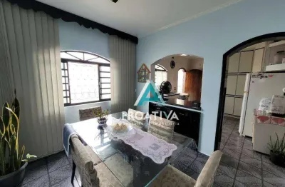 Sobrado com 3 dormitórios à venda, 236 m²- jardim las vegas - santo andré/sp