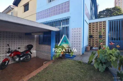 Sobrado com 3 dormitórios à venda, 130 m² - campestre - santo andré/sp