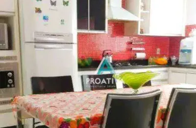 Casa com 3 dormitórios à venda, 138 m²  - vila palmares - santo andré/sp