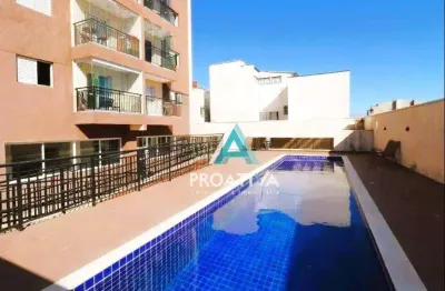 Apartamento com 2 dormitórios à venda, 60 m² - campestre - santo andré/sp