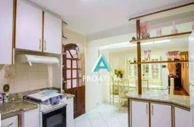 Sobrado com 3 dormitórios à venda, 212 m² - jardim las vegas - santo andré/sp