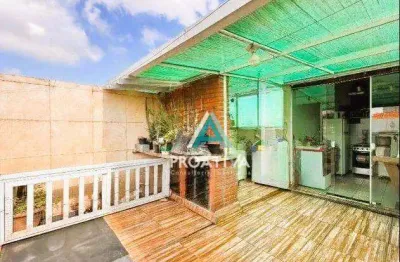 Cobertura à venda, 84 m² por r$ 380.000,00 - bangu - santo andré/sp