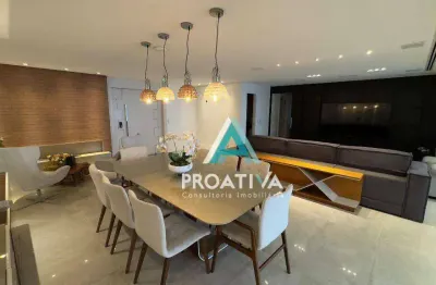 Apartamento com 2 dormitórios à venda, 192 m² por r$ 2.800.000,00 - jardim bela vista - santo andré/sp