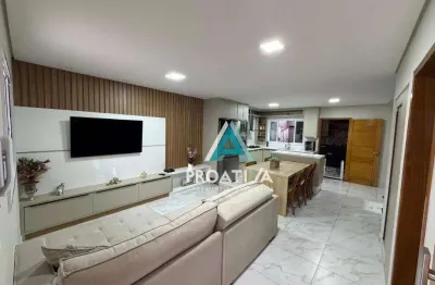 Sobrado com 2 dormitórios à venda, 144 m² - parque novo oratório - santo andré/sp