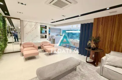 Apartamento à venda, 191 m² por r$ 3.200.000,00 - campestre - santo andré/sp