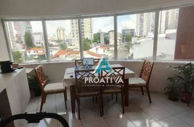 Apartamento com 2 dormitórios à venda, 78 m² - jardim bela vista - santo andré/sp