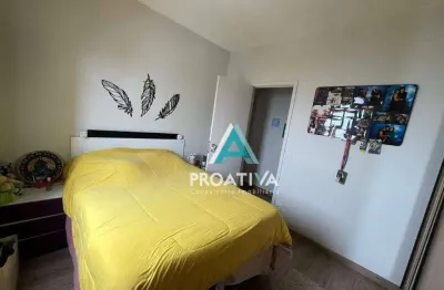 Apartamento com 2 dormitórios à venda, 54 m² - santa cruz - são bernardo do campo/sp