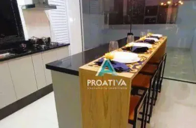 Cobertura à venda, 90 m² por r$ 425.000,01 - parque joão ramalho - santo andré/sp