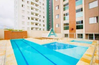 Apartamento à venda, 84 m² por r$ 640.000,01 - vila valparaíso - santo andré/sp