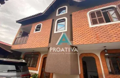 Sobrado à venda, 106 m² por r$ 820.000,00 - santa maria - santo andré/sp