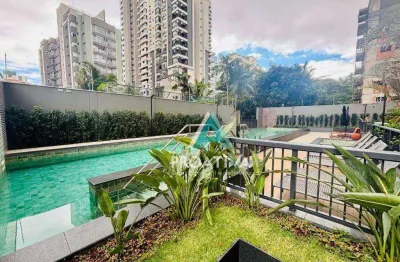 Apartamento à venda, 177 m² por r$ 2.700.000,09 - jardim - santo andré/sp