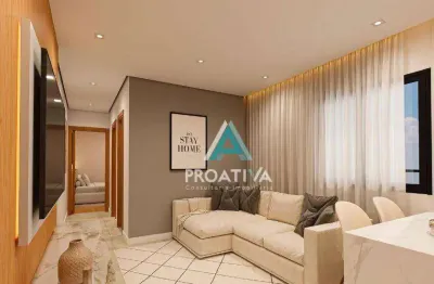Apartamento à venda, 59 m² por R$ 515.000,01 - Campestre - Santo André/SP
