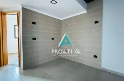 Apartamento com 2 dormitórios à venda, 46 m² por r$ 329.000,00 - vila scarpelli - santo andré/sp