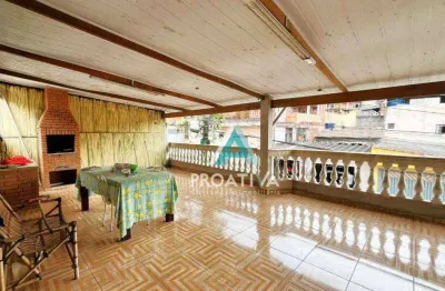 Casa com 3 dormitórios à venda, 249 m² por r$ 420.000,00 - vila joão ramalho - santo andré/sp