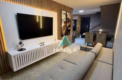 Cobertura com 2 dormitórios à venda, 116 m² - campestre - santo andré/sp