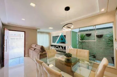 Sobrado à venda, 154 m² por r$ 860.000,00 - vila eldízia - santo andré/sp