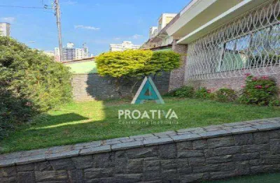 Casa com 3 dormitórios para alugar, 231 m² por r$ 13.857,00 - campestre - santo andré/sp