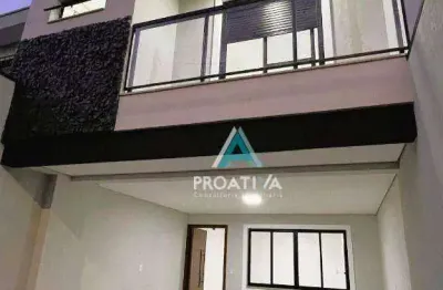 Sobrado à venda, 164 m² por r$ 990.000,00 - vila camilópolis - santo andré/sp