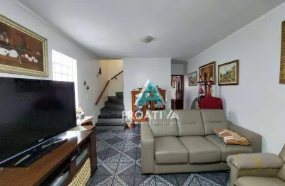 Sobrado à venda, 158 m² por r$ 670.000,09 - vila scarpelli - santo andré/sp