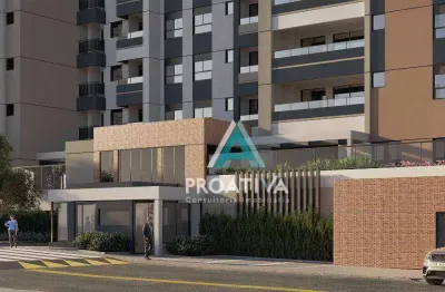 Apartamento com 3 dormitórios à venda, 83 m² por r$ 998.000,00 - vila assunção - santo andré/sp