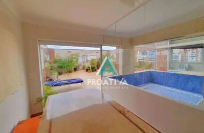 Cobertura à venda, 277 m² por r$ 2.700.000,01 - santa paula - são caetano do sul/sp