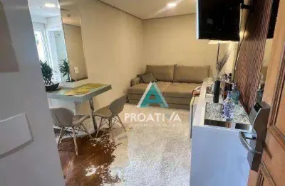 Flat à venda, 44 m² por r$ 280.000,01 - centro - santo andré/sp
