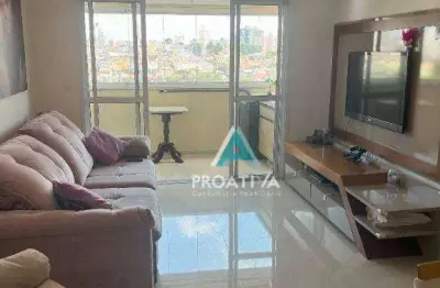 Apartamento com 2 dormitórios à venda, 76 m² por r$ 600.000,00 - jardim santo antônio - santo andré/sp