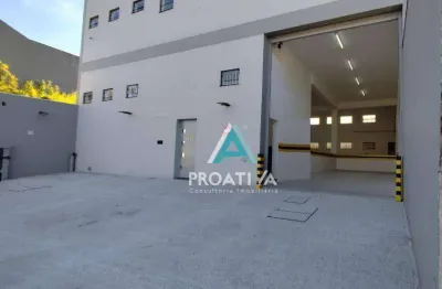 Galpão para alugar, 633 m² por r$ 29.650,00/mês - jardim são caetano - são caetano do sul/sp