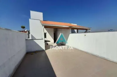 Cobertura com 2 dormitórios à venda, 100 m² por r$ 594.660,00 - vila eldízia - santo andré/sp