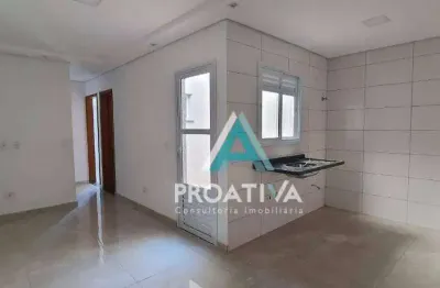 Apartamento com 2 dormitórios à venda, 40 m² por r$ 299.000,00 - vila linda - santo andré/sp