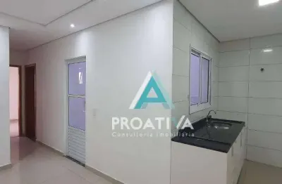 Apartamento com 2 dormitórios, 41 m² - venda por r$ 320.000,00 ou aluguel por r$ 2.150,01/mês - vila linda - santo andré/sp