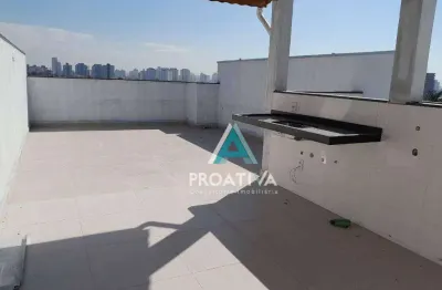 Cobertura com 2 dormitórios à venda, 100 m² por r$ 594.660,00 - vila eldízia - santo andré/sp