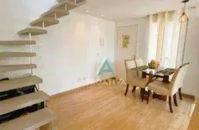 Cobertura à venda, 86 m² por r$ 349.500,01 - nova petrópolis - são bernardo do campo/sp