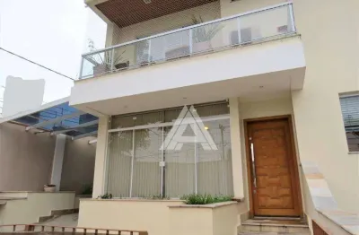 Sobrado com 3 dormitórios para alugar, 399 m² por r$ 10.193,00/mês - campestre - santo andré/sp