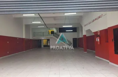 Galpão para alugar, 300 m² por r$ 12.825,00 - vila valparaíso - santo andré/sp