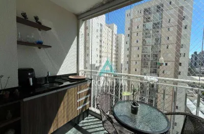 Apartamento com 2 dormitórios à venda, 73 m² por r$ 620.000,00 - jardim - santo andré/sp