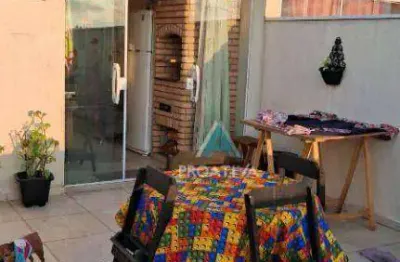 Cobertura, 106 m² - venda por r$ 455.000,01 ou aluguel por r$ 3.163,00/mês - jardim santo alberto - santo andré/sp