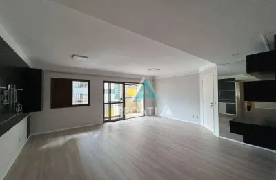 Apartamento com 3 dormitórios para alugar, 122 m² por r$ 6.875,00/mês - jardim - santo andré/sp