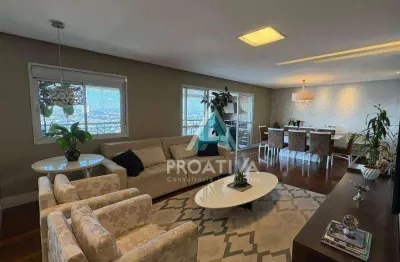 Apartamento com 3 dormitórios à venda, 135 m² por r$ 1.980.000,00 - jardim - santo andré/sp