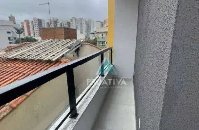 Apartamento com 2 dormitórios à venda, 48 m² por r$ 393.000,00 - vila são pedro - santo andré/sp
