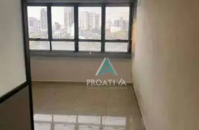 Sala para alugar, 55 m² por r$ 2.500,01/mês - vila bastos - santo andré/sp