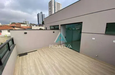 Cobertura com 2 dormitórios à venda, 98 m²  - Vila Curuçá - Santo André/SP