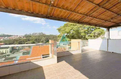 Cobertura à venda, 104 m² por r$ 380.000,01 - jardim silvana - santo andré/sp